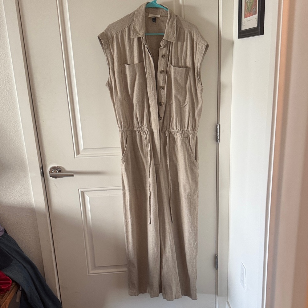 Universal Thread Tan Jumpsuit